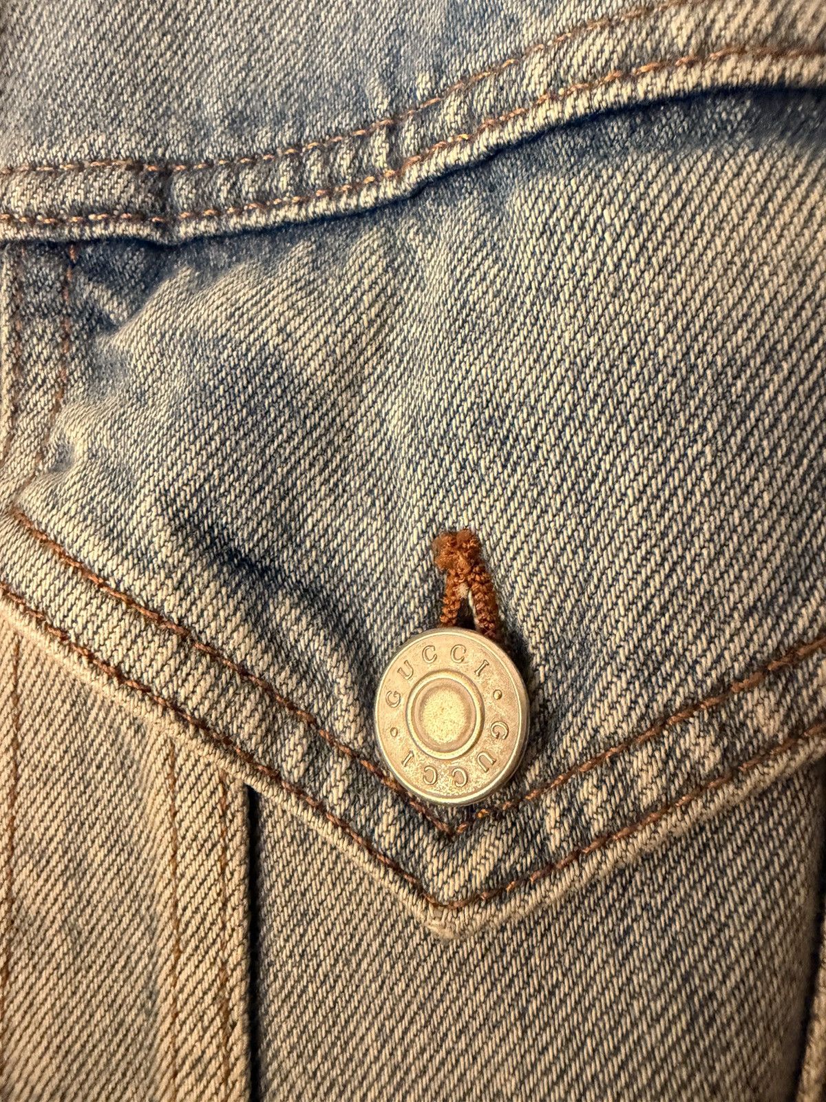 Gucci Gucci denim jacket Size US L / EU 52-54 / 3 - 3 Thumbnail