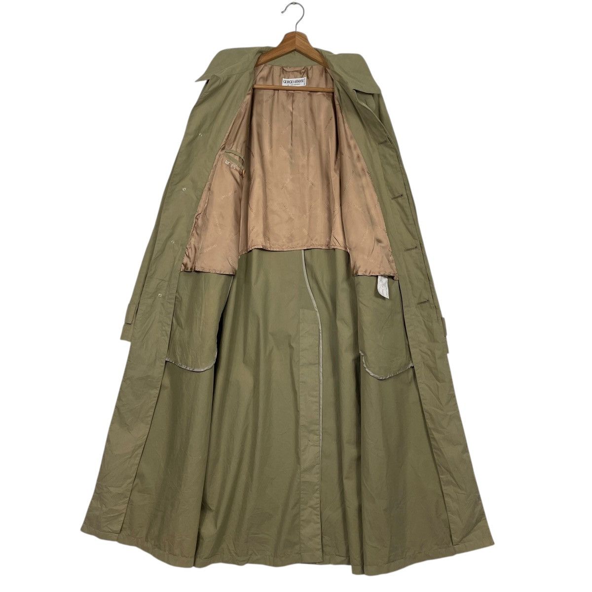 Giorgio Armani Vintage Giorgio Armani Soprabito Uom Trenchcoat Size US S / EU 44-46 / 1 - 12 Thumbnail