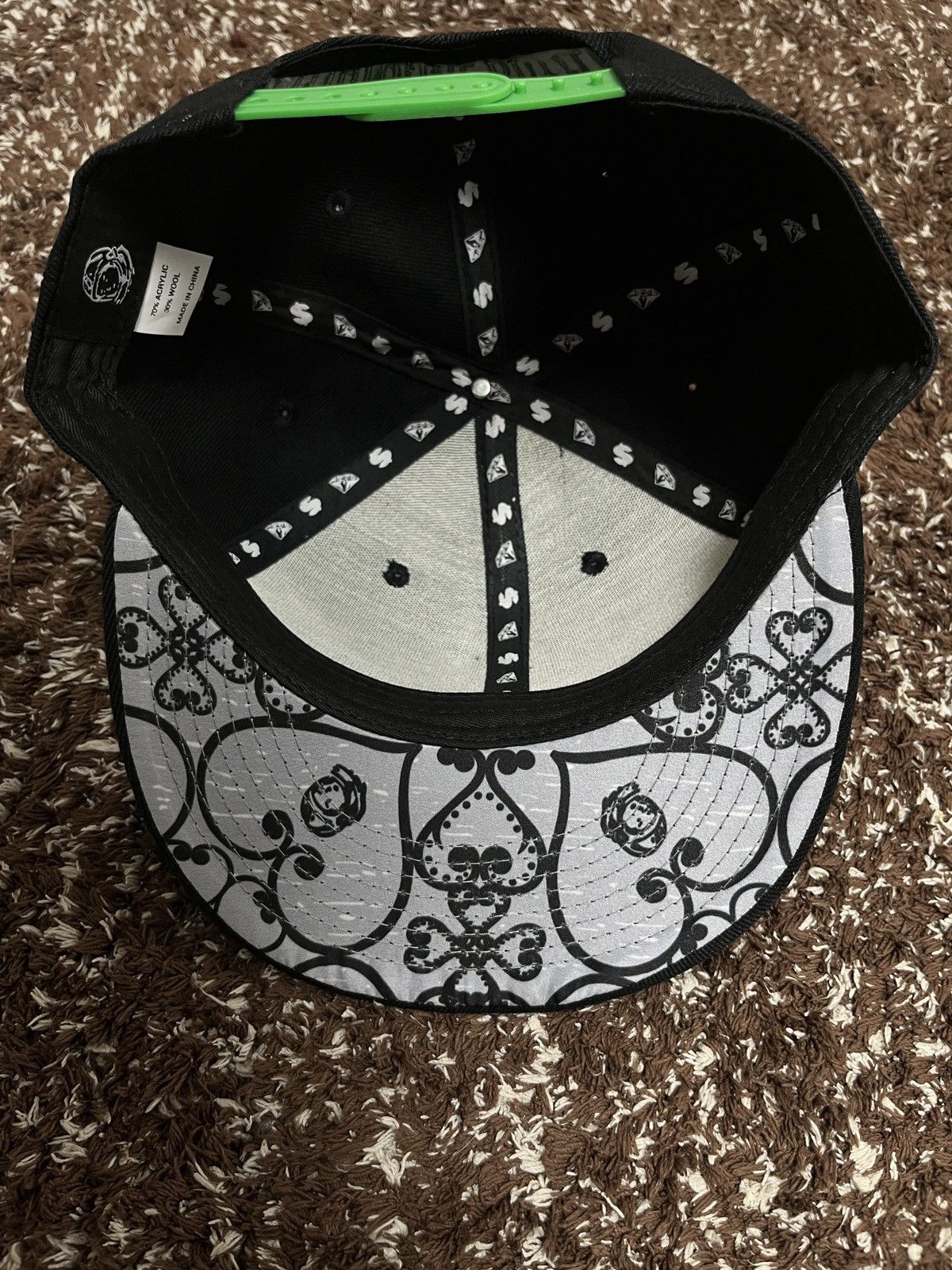 Billionaire Boys Club Billionaire Boys Club BBC Black Kobo Naut Snapback Hat Size ONE SIZE - 7 Thumbnail