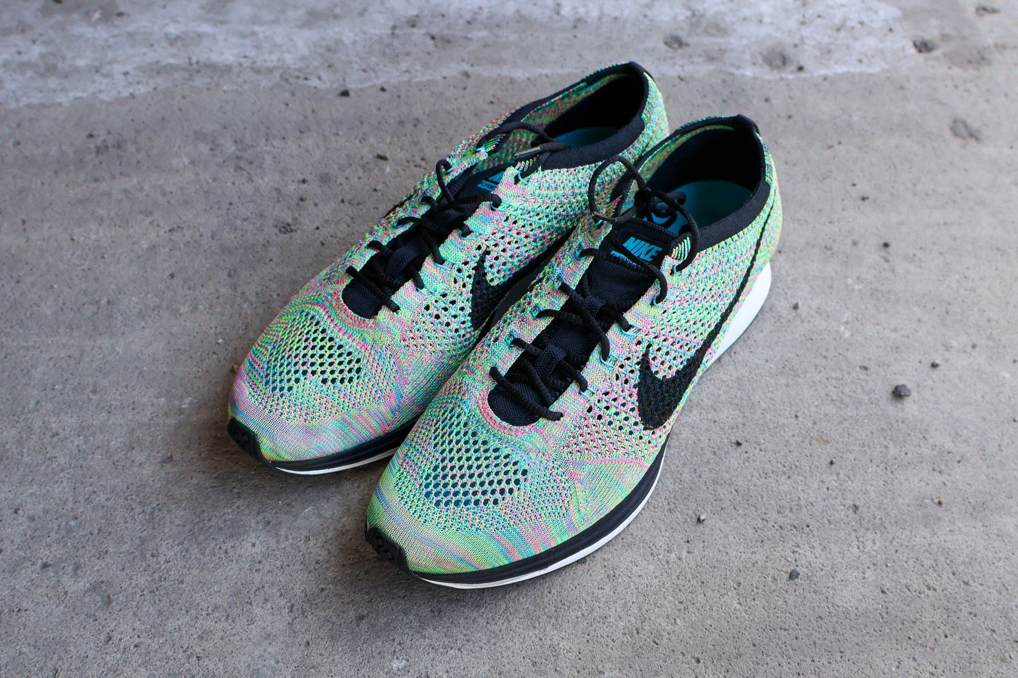 Nike Flyknit Racer 'Multi-Color' 2015 Size US 13 / EU 46 - 3 Thumbnail