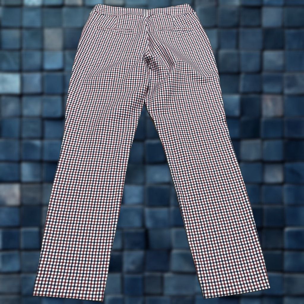 Old Navy Old Navy Pixie Pants - Multicolor Plaid Straight Ankle High Rise Pockets Woman 2 Regular Size 26" / US 2 / IT 38 - 1 Thumbnail