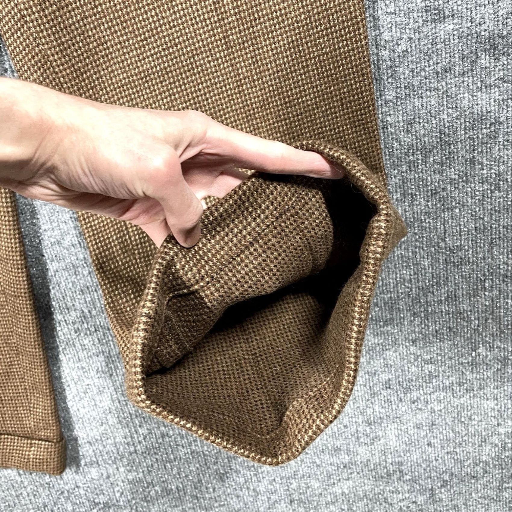 Polo Ralph Lauren VINTAGE Polo Ralph Lauren Pants Mens 32x30 Tweed Wool USA 80s 90s Size US XS / EU 42 / 0 - 4 Thumbnail
