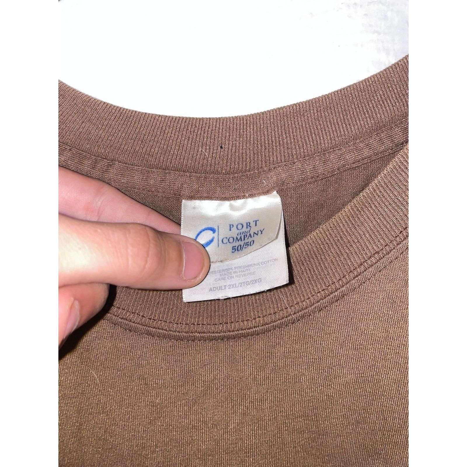 Port Authority Kind Creations Shirt Bong Marijuana Smoke Brown Tee 2XL Size US XXL / EU 58 / 5 - 4 Thumbnail