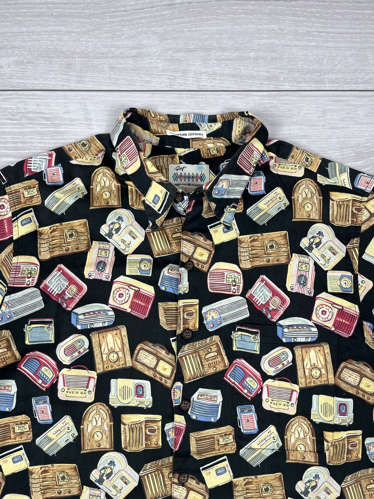 Reyn Spooner Reyn Spooner Egyptian Cotton Over Print Hawaiian Shirt Size US L / EU 52-54 / 3 - 5 Thumbnail