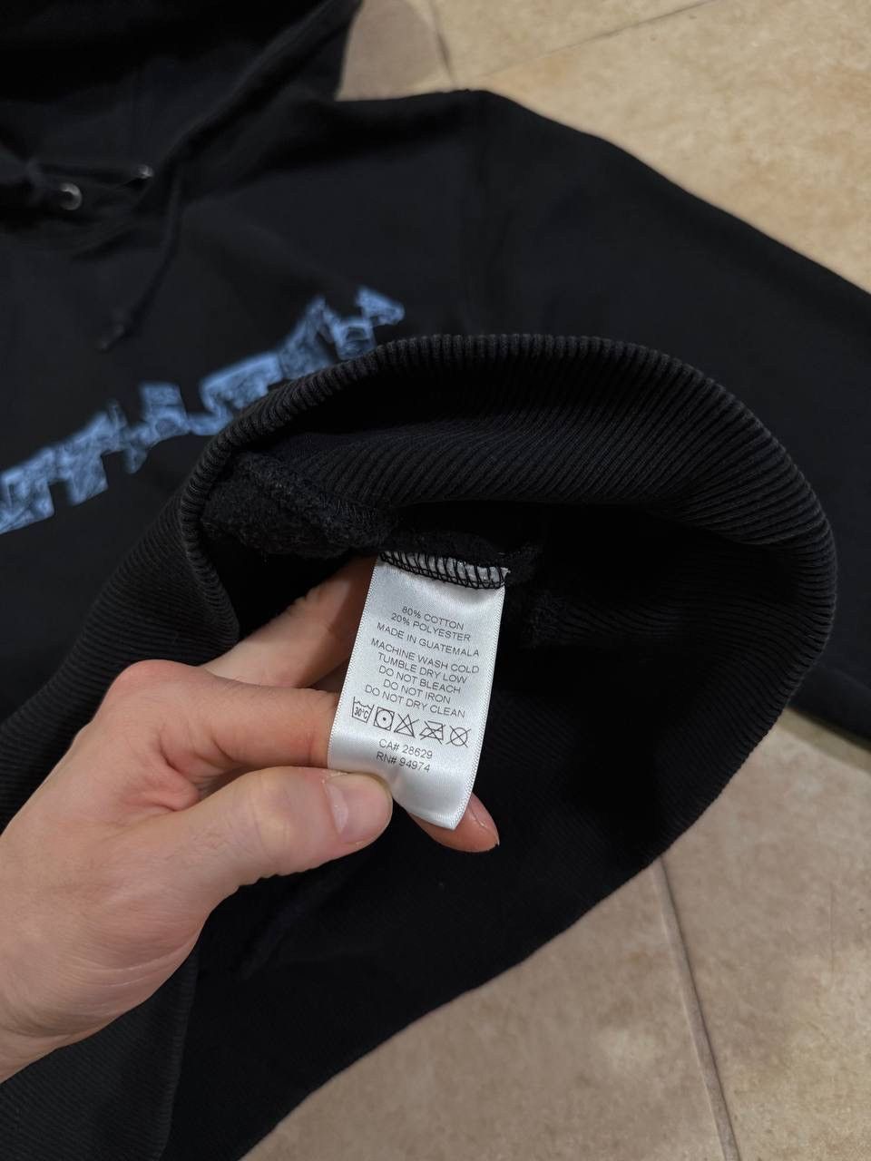 Stussy Stussy Black Sculptures Hoodie Vintage Hoodie size XS Size US XS / EU 42 / 0 - 3 Thumbnail