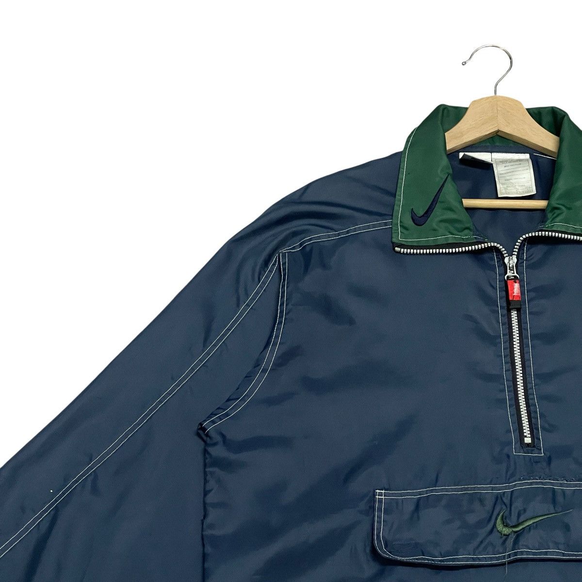 Nike Vintage Nike Half Zipper Anorak Windbreaker Jacket Size US L / EU 52-54 / 3 - 6 Thumbnail