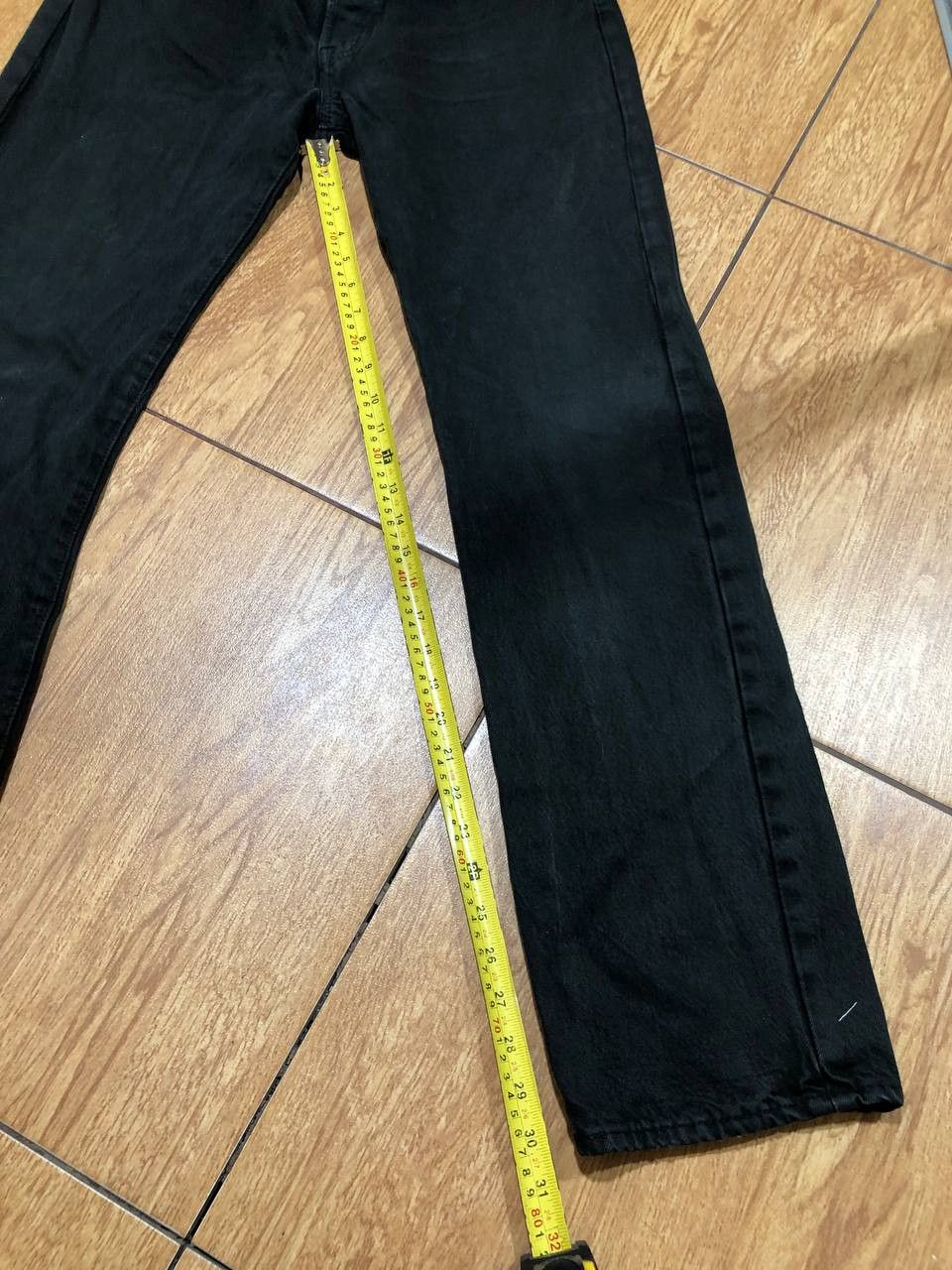 Levi's jeans black premium Levi's 501 Y2K Vintage w34 streetwear Size US 34 / EU 50 - 16 Thumbnail