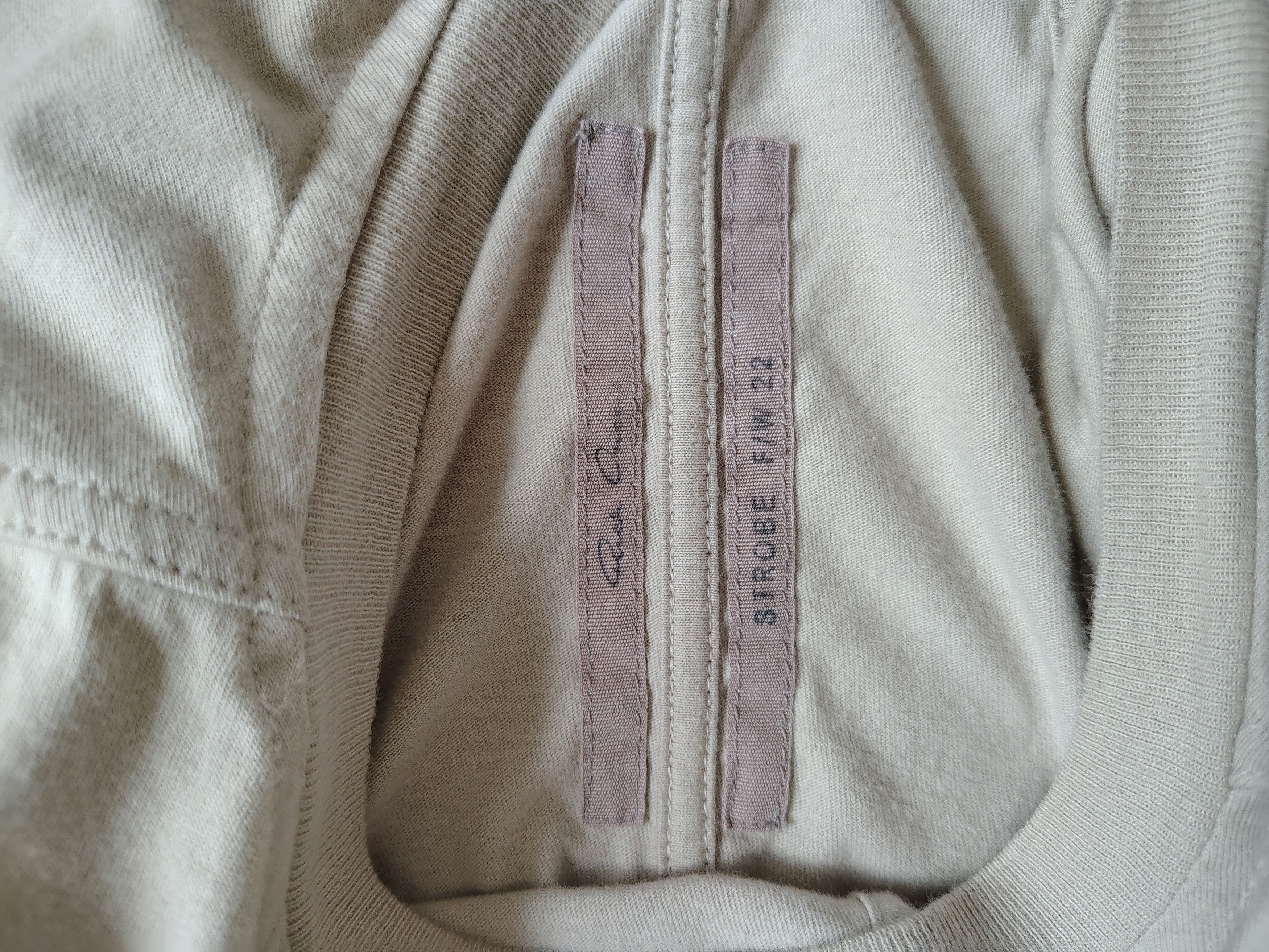 Rick Owens Strobe Jumbo Tee Size US M / EU 48-50 / 2 - 3 Thumbnail