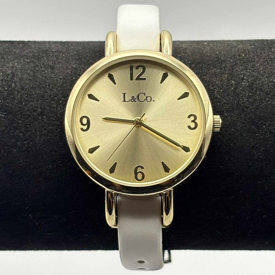 Other Gold & White L&Co. Watch Size ONE SIZE - 1 Thumbnail