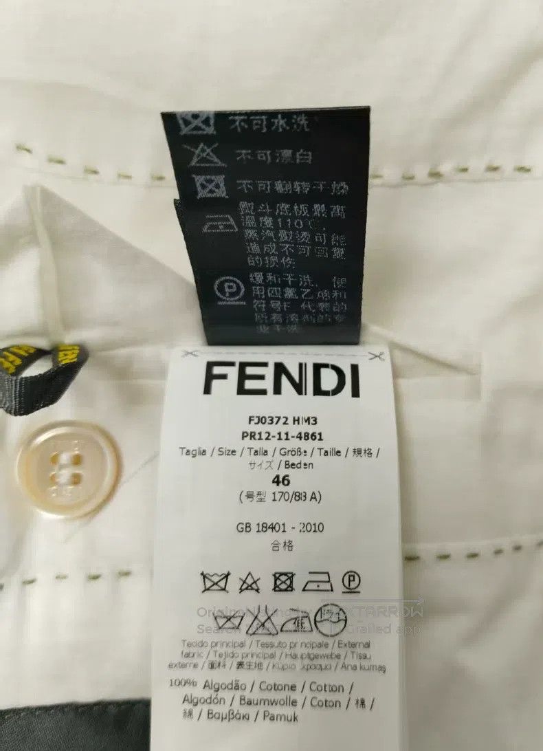 Fendi Fendi White suit jacket Size 46L - 7 Thumbnail
