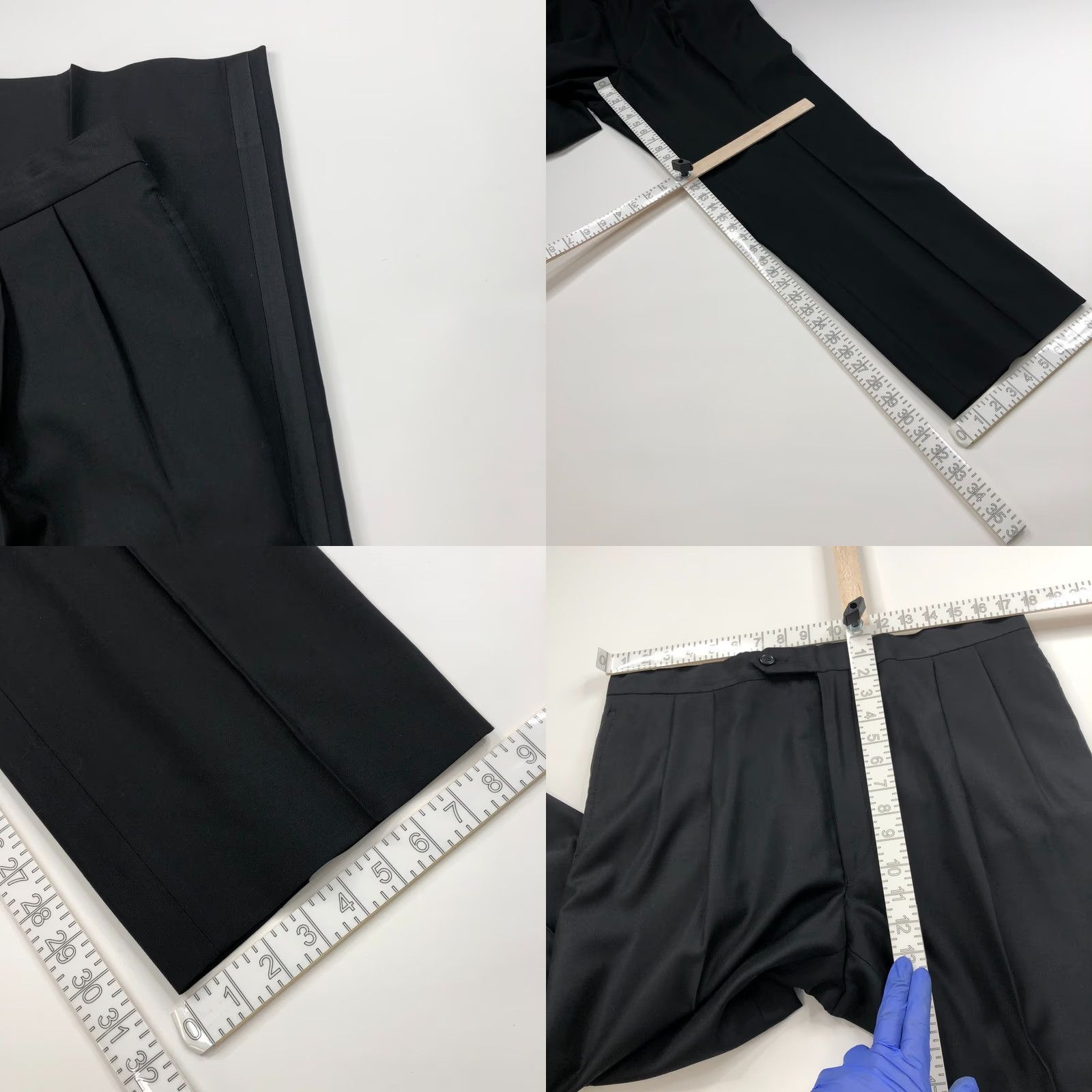 Jos. A. Bank Jos. A. Bank Wool 2 PC Tuxedo Suit 43 LONG 43Jacket Pants (Fit 35W 31L) PLS READ Size 46R - 11 Thumbnail