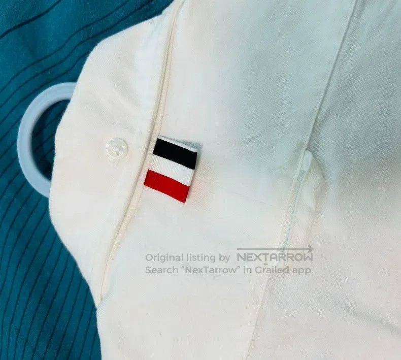 Thom Browne Thom Browne Oxford cloth striped shirt Size US S / EU 44-46 / 1 - 7 Thumbnail