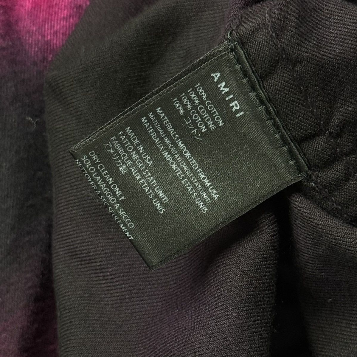 Amiri Amiri Dip Dyed Shadow Flannel Size US L / EU 52-54 / 3 - 4 Thumbnail
