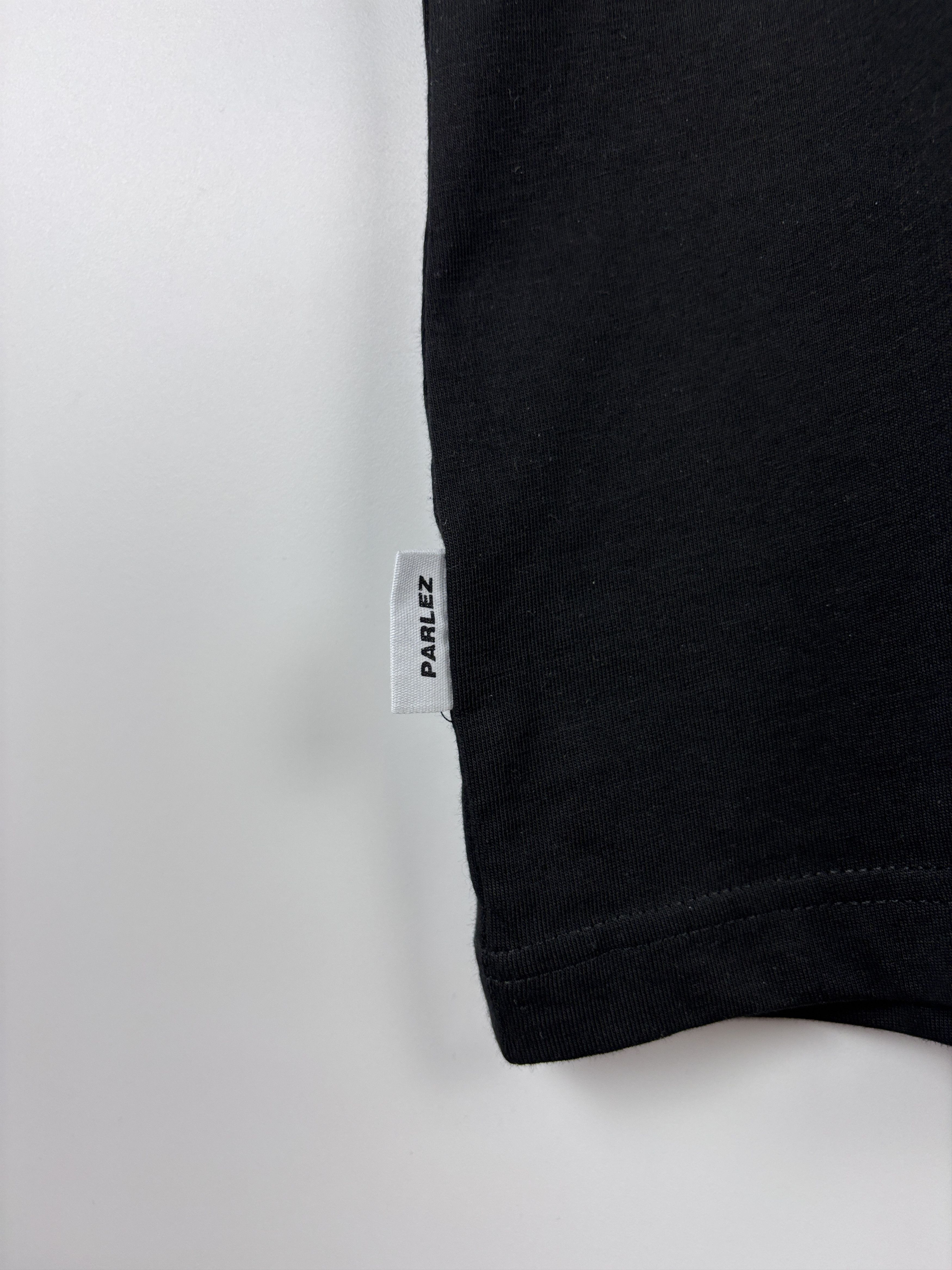 Parlez Mens Parlez Embroidered Black T-Shirt Size L Size US L / EU 52-54 / 3 - 6 Thumbnail