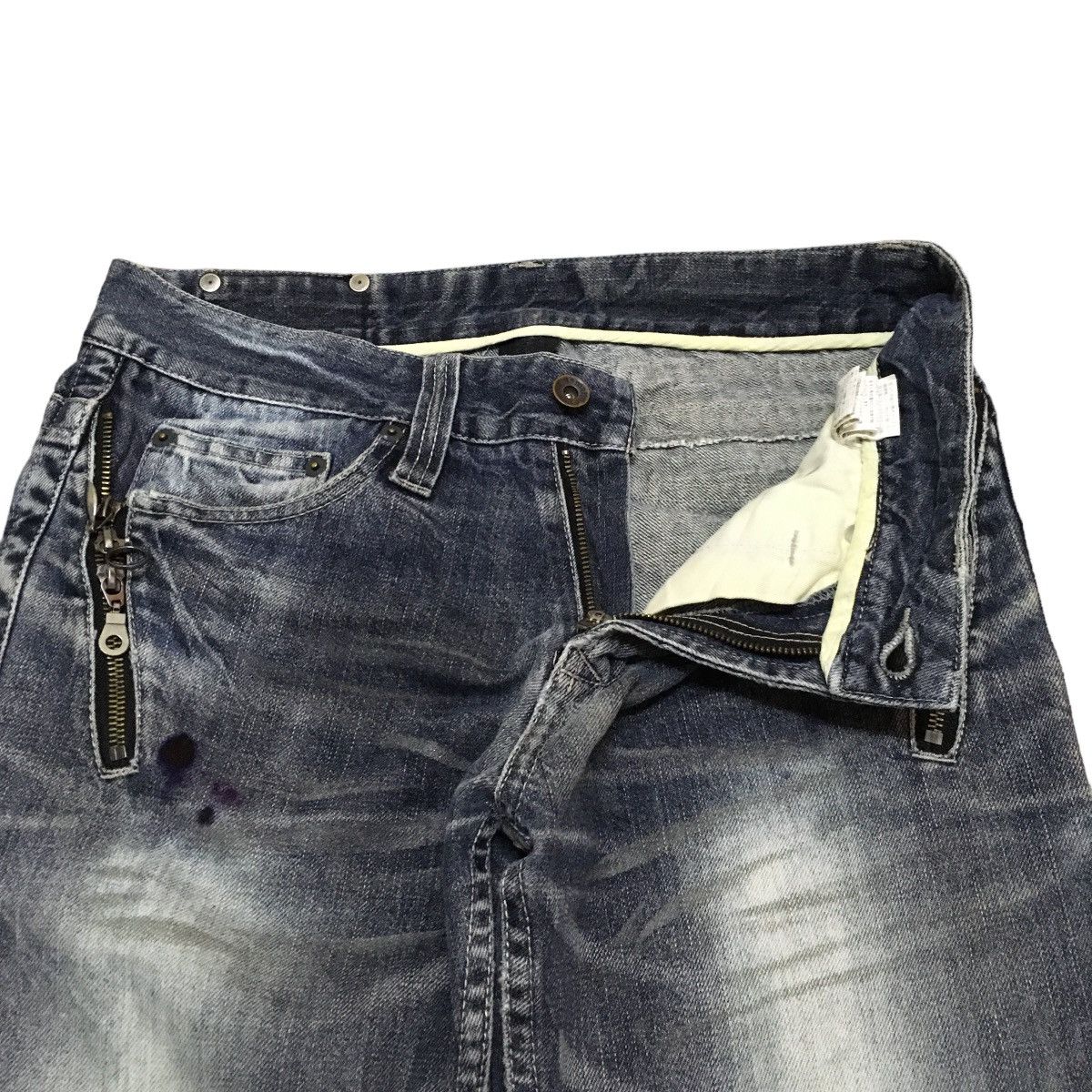 semanticdesign Very Rare Vintage Brand Semantic Design Flared Jeans 1990s Size US 31 - 6 Thumbnail