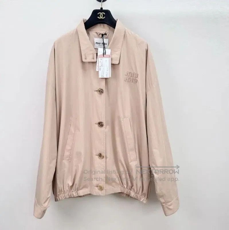 Miu Miu Miu Miu Pink Cotton Women's Jacket . Size M / US 6-8 / IT 42-44 - 1 Thumbnail
