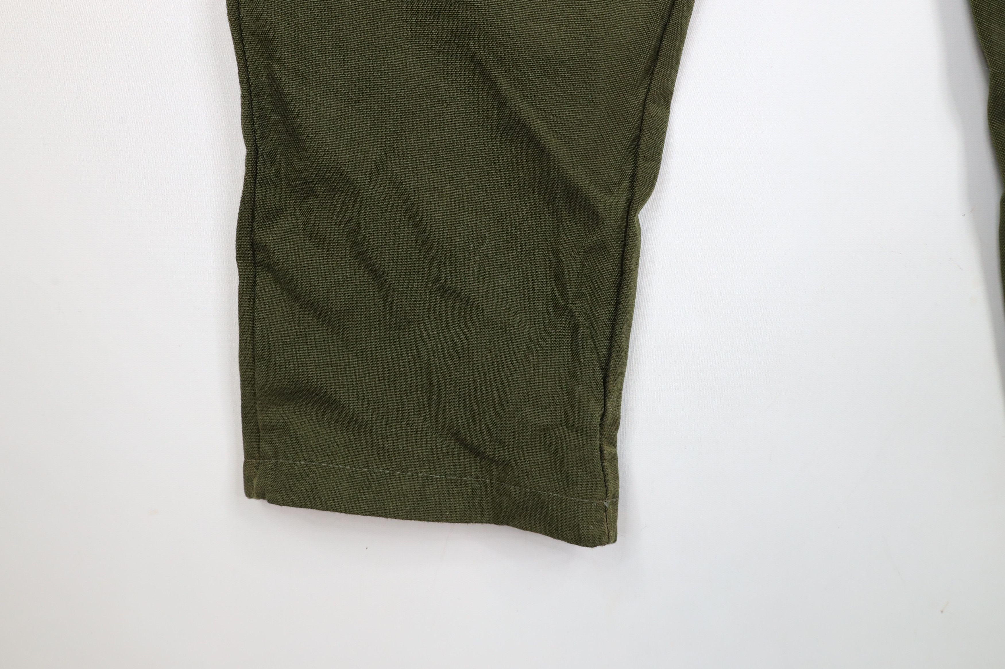 Cabelas × Vintage Vintage 90s Cabelas Reinforced Field Brush Pants Green USA Size US 36 / EU 52 - 6 Thumbnail