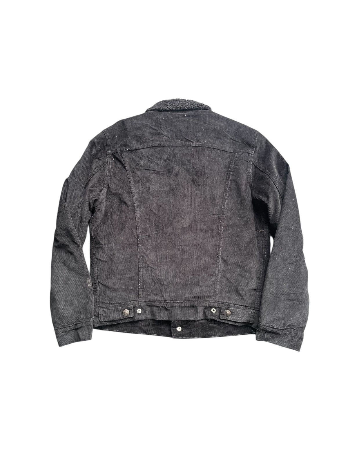 Levi's Levis Coduroy Sherpa Jacket Single R White Tab Size US S / EU 44-46 / 1 - 5 Thumbnail