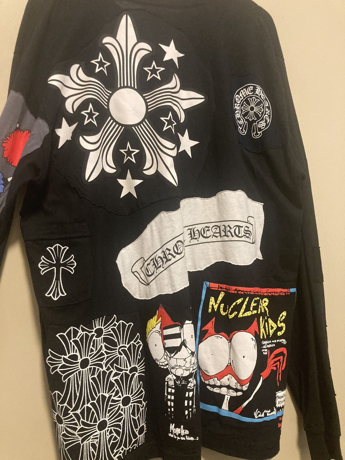 Chrome Hearts Chrome hearts 1 of 1 matty boy patchwork LS Tee fit like xxl Size US XXL / EU 58 / 5 - 10 Thumbnail
