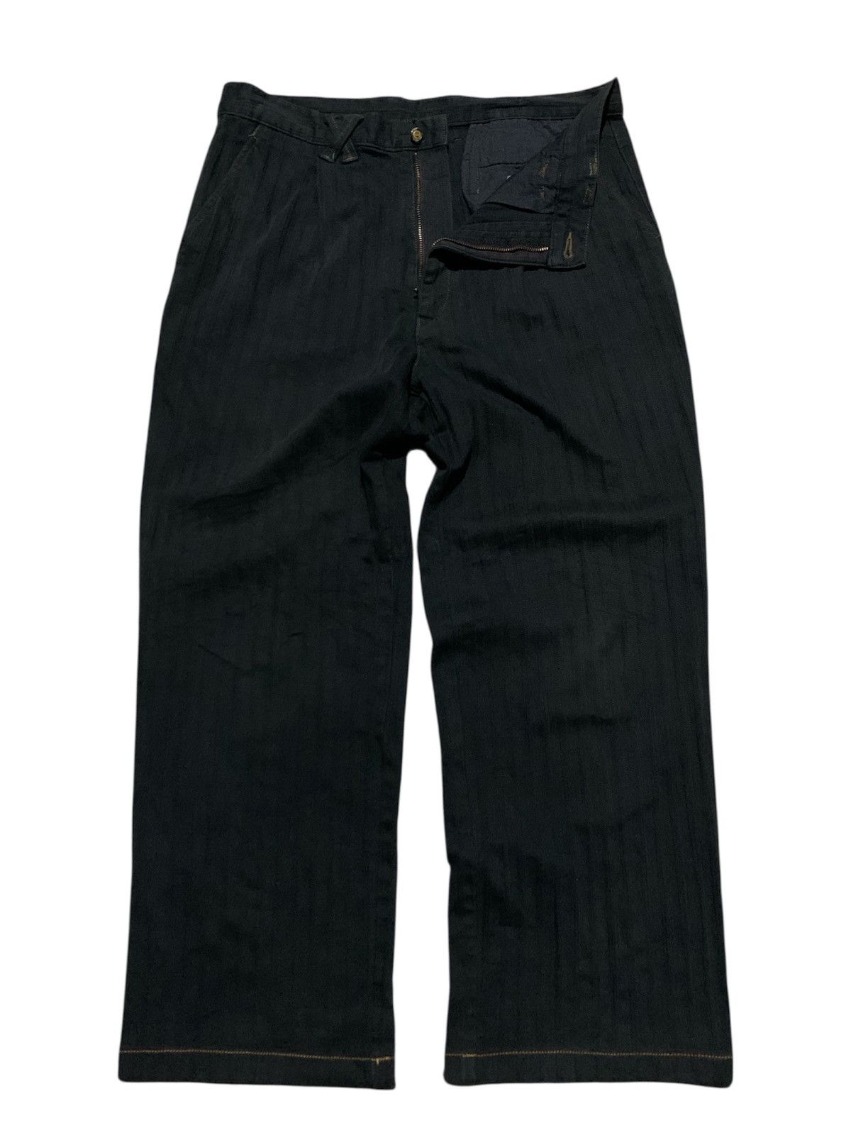 Japanese Brand 🐍 SOLD Vintage SantaFe Japan Loose Fit Pants Size US 31 - 1 Thumbnail