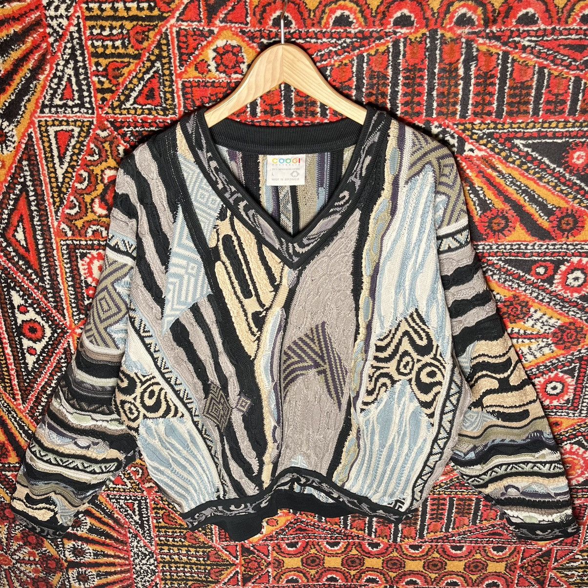 Coogi Rare Vintage Streetwear Stitched Sweater COOGI Size US L / EU 52-54 / 3 - 2 Thumbnail