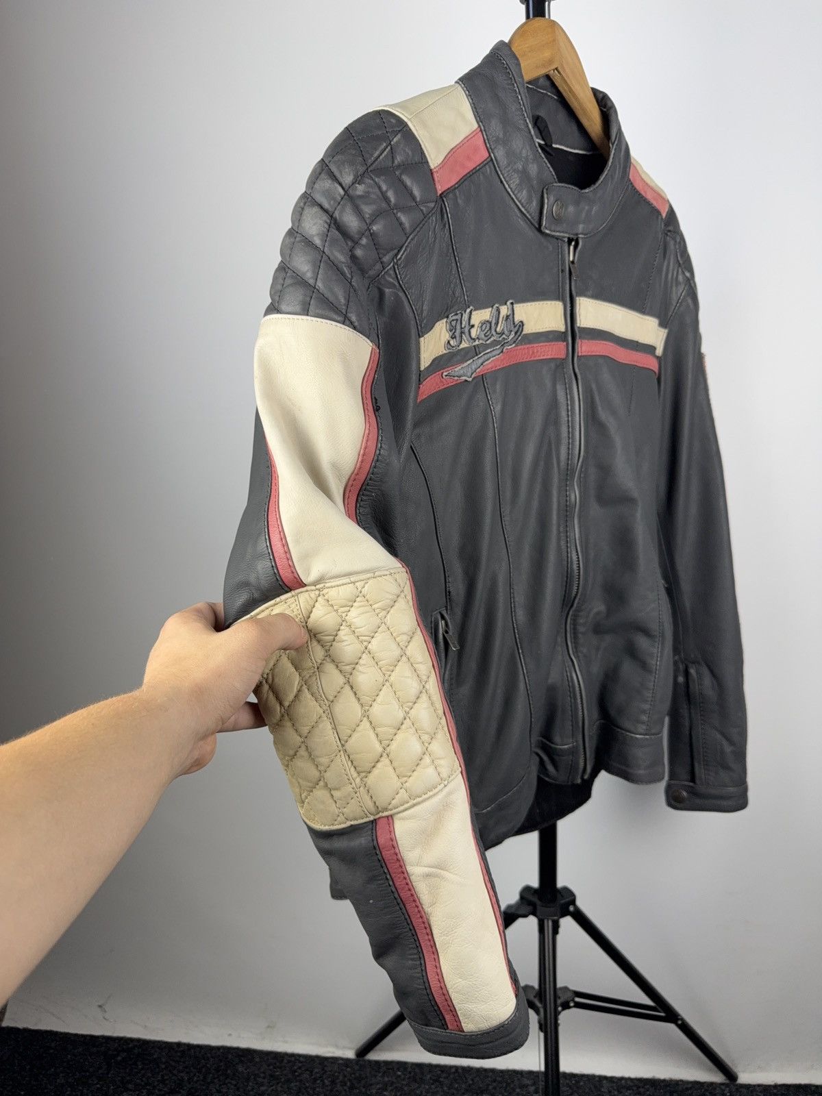 Harley Davidson Vintage 90s Retro HELD Leather Jacket Biker Moto Size US S / EU 44-46 / 1 - 8 Thumbnail
