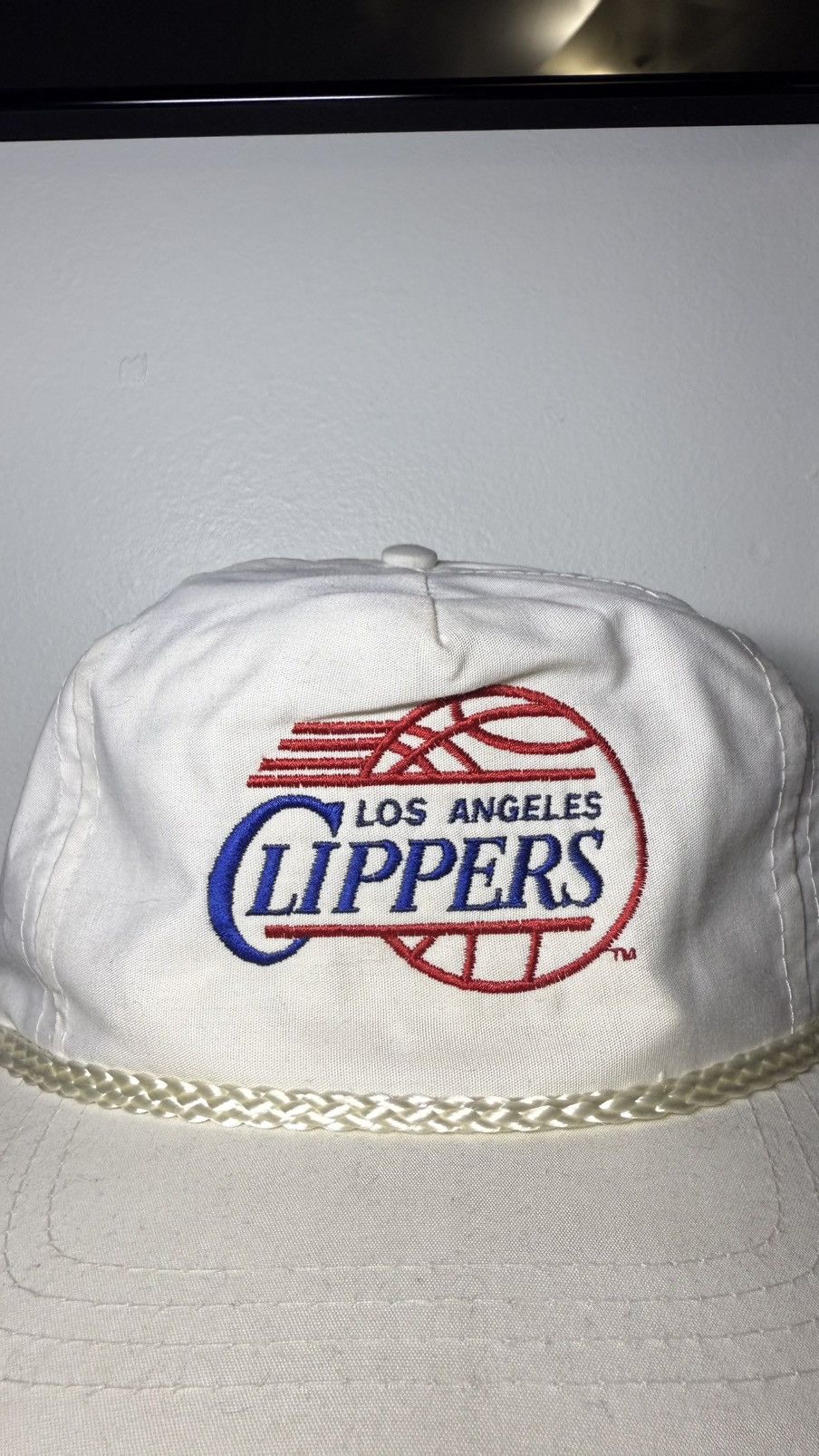 Starter Vintage 1990s Los Angeles Clippers NBA SnapBack Hat Size ONE SIZE - 2 Thumbnail