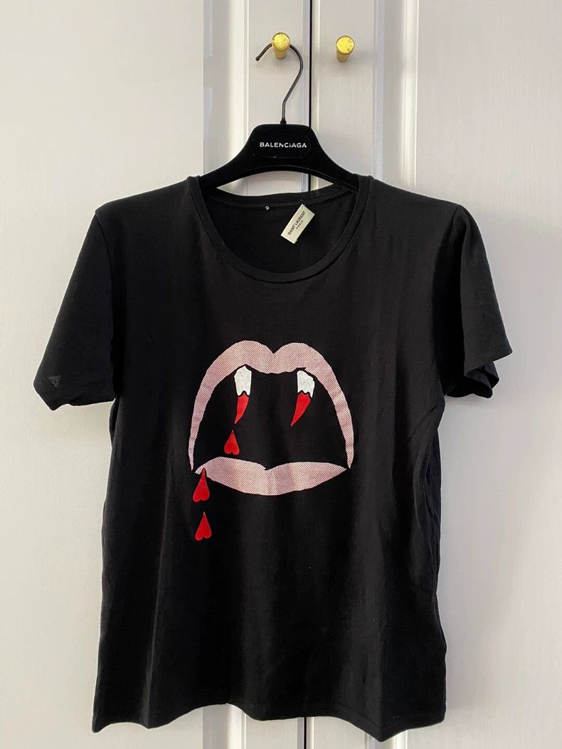 Saint Laurent Paris Saint laurent paris short sleeves 2506-Nextarrow Size XS / US 0-2 / IT 36-38 - 1 Thumbnail