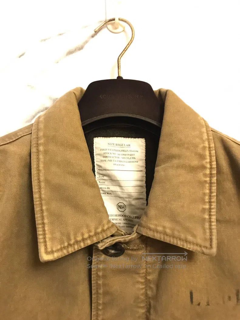 Neighborhood Neighborhood Heavy Washed Wool Cotton Jacket Coat Size US XL / EU 56 / 4 - 3 Thumbnail