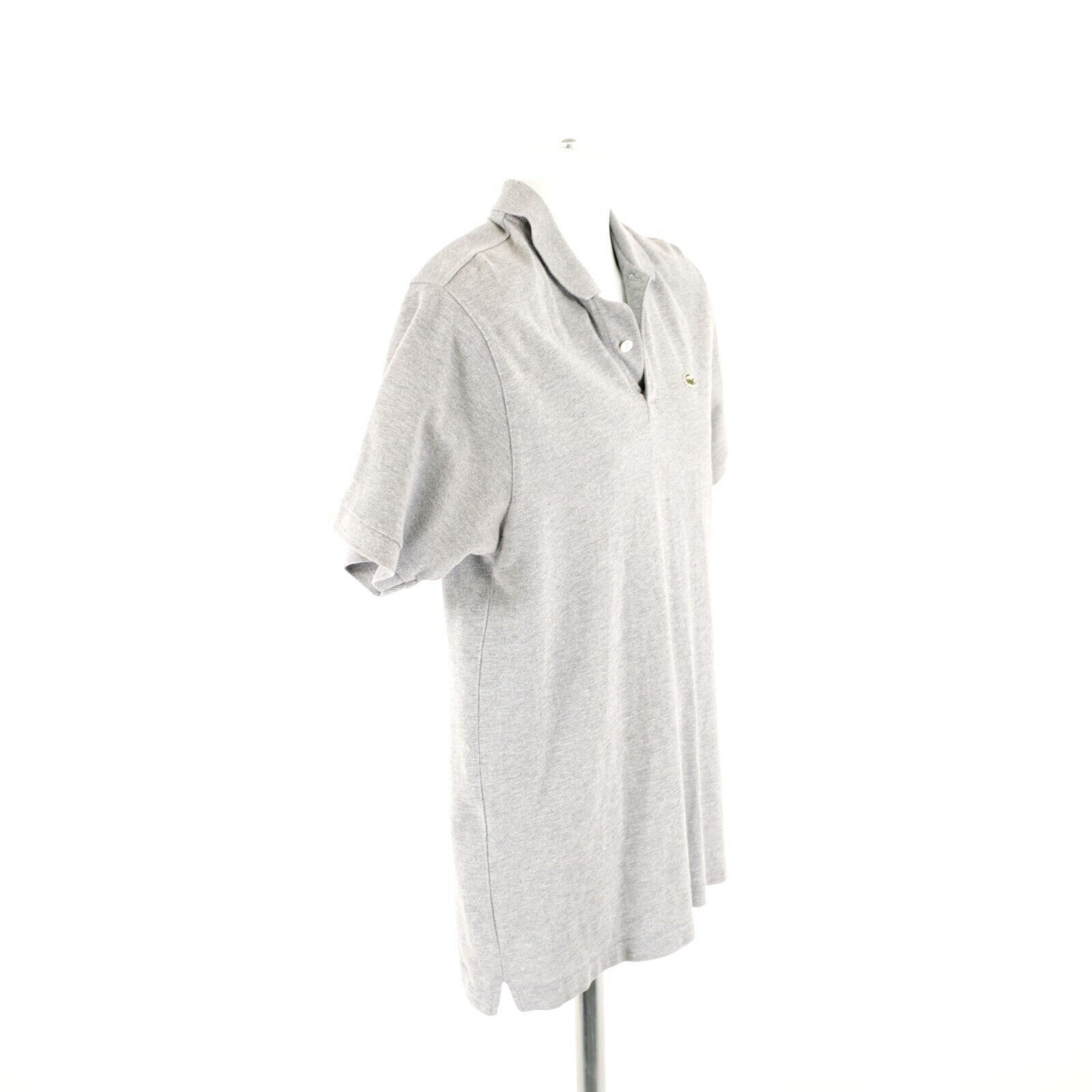Lacoste Lacoste Size 5 Gray Polo Shirt Collared Short Sleeve Made In Size US M / EU 48-50 / 2 - 7 Thumbnail