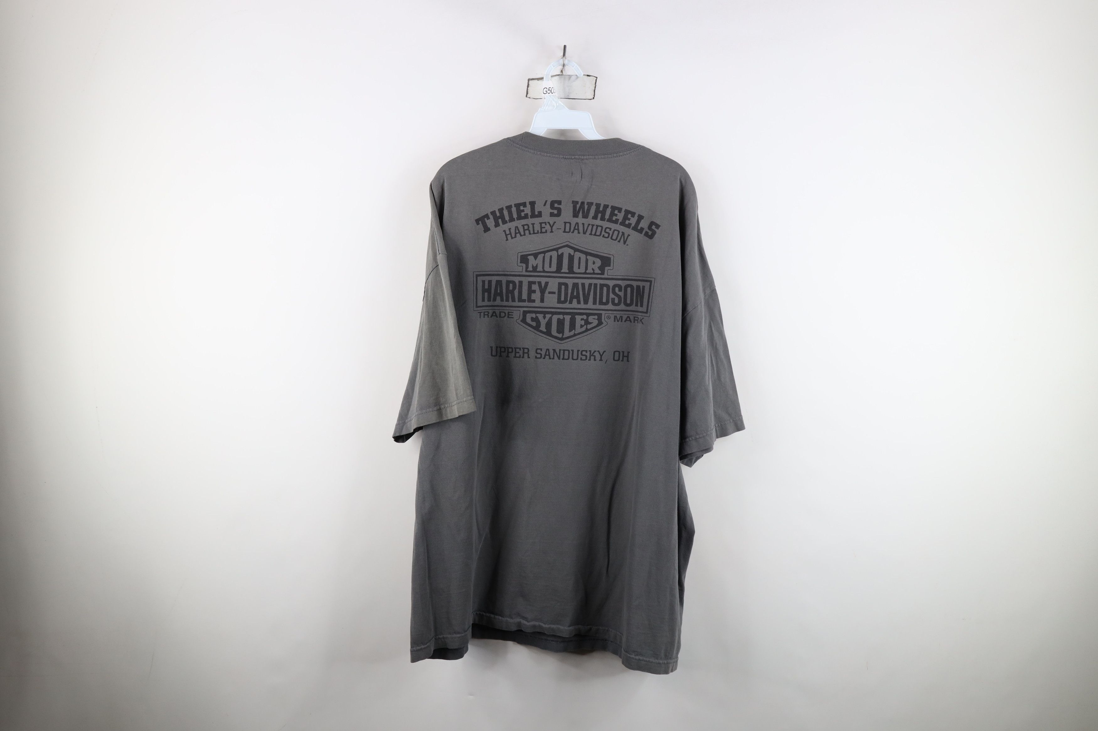 Harley Davidson Vintage Y2K Harley Davidson Tribal Eagle T-Shirt Size US XXL / EU 58 / 5 - 14 Thumbnail