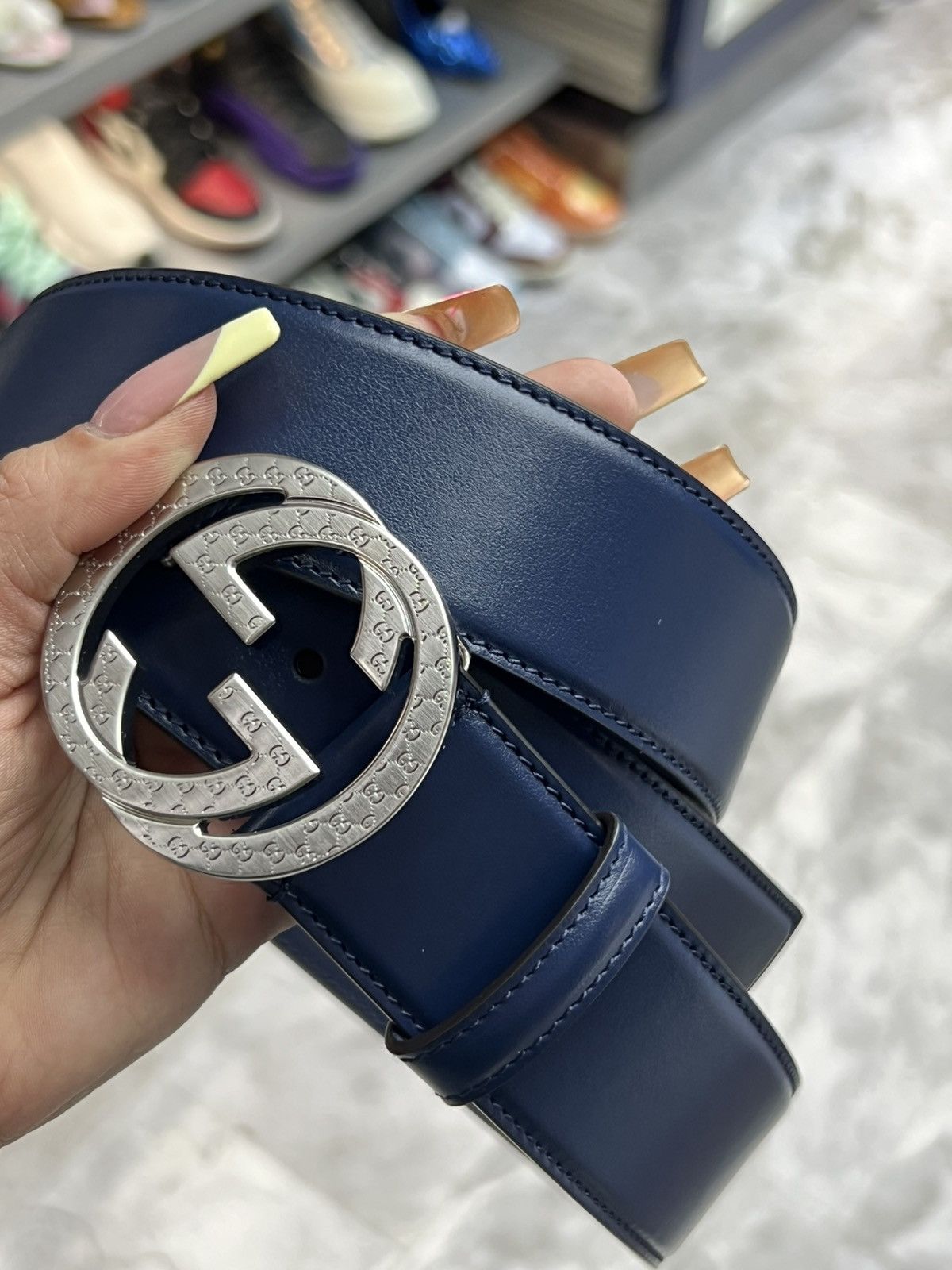 Gucci Gucci Interlocking G Belt Size 40 - 1 Thumbnail