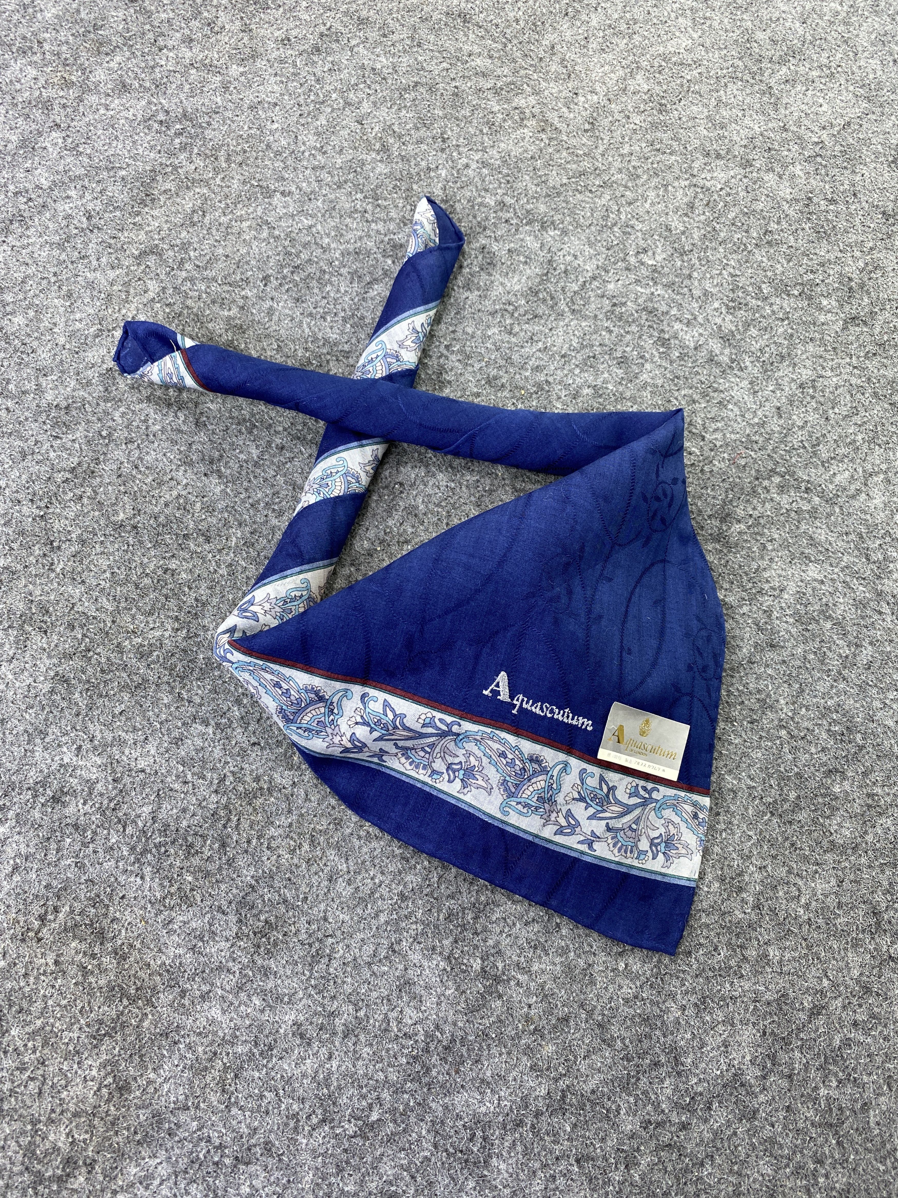 Aquascutum Aquascutum Handkerchief / Neckerchief / Bandana-B191 Size ONE SIZE - 1 Thumbnail