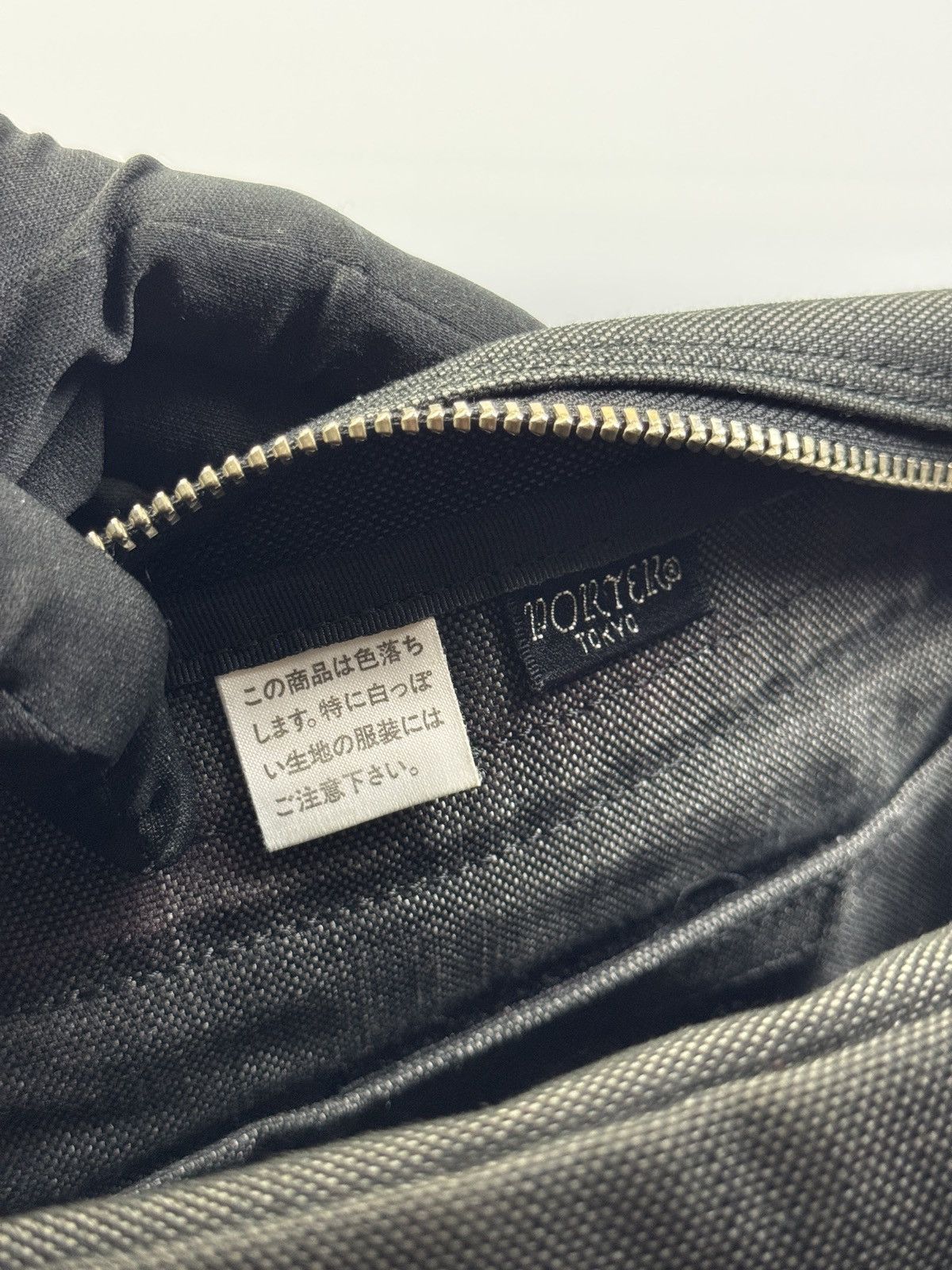 Porter Porter - Japan Gray Denim Fabric Crossbody Bag Size ONE SIZE - 11 Thumbnail