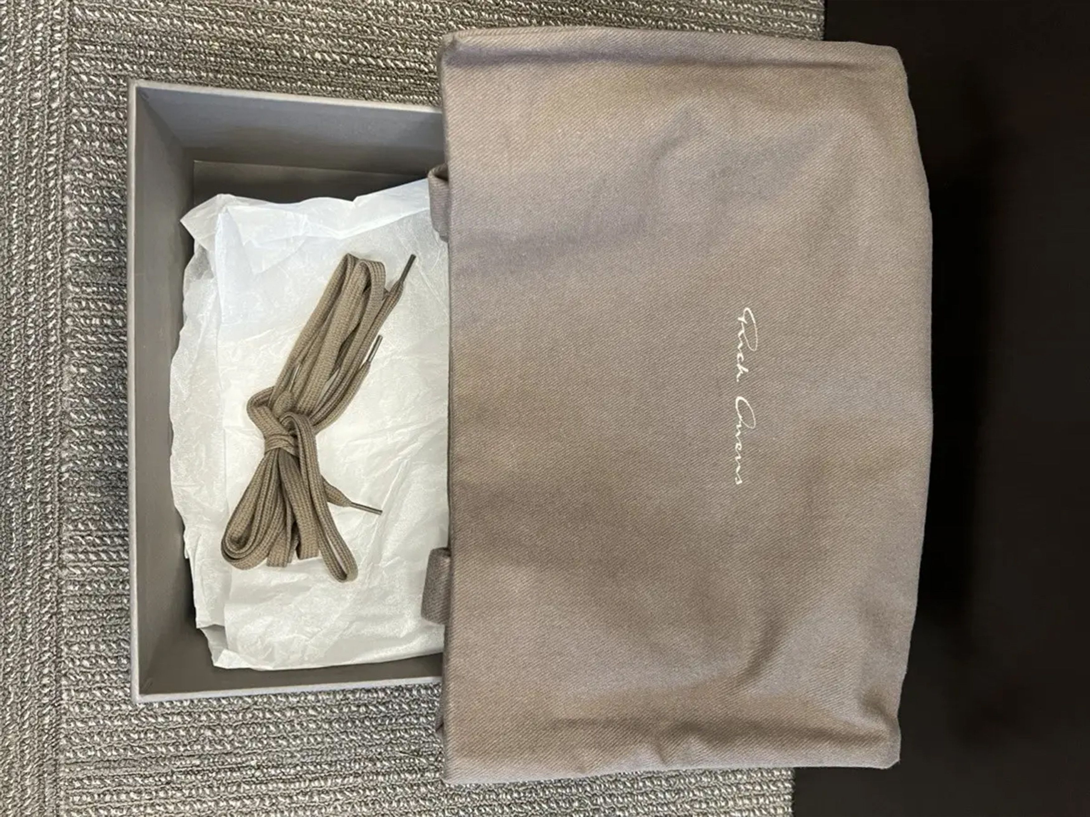 Rick Owens Rick Owens Lido Vintage Sneaker Dust Milk Size US 11 / EU 44 - 11 Thumbnail