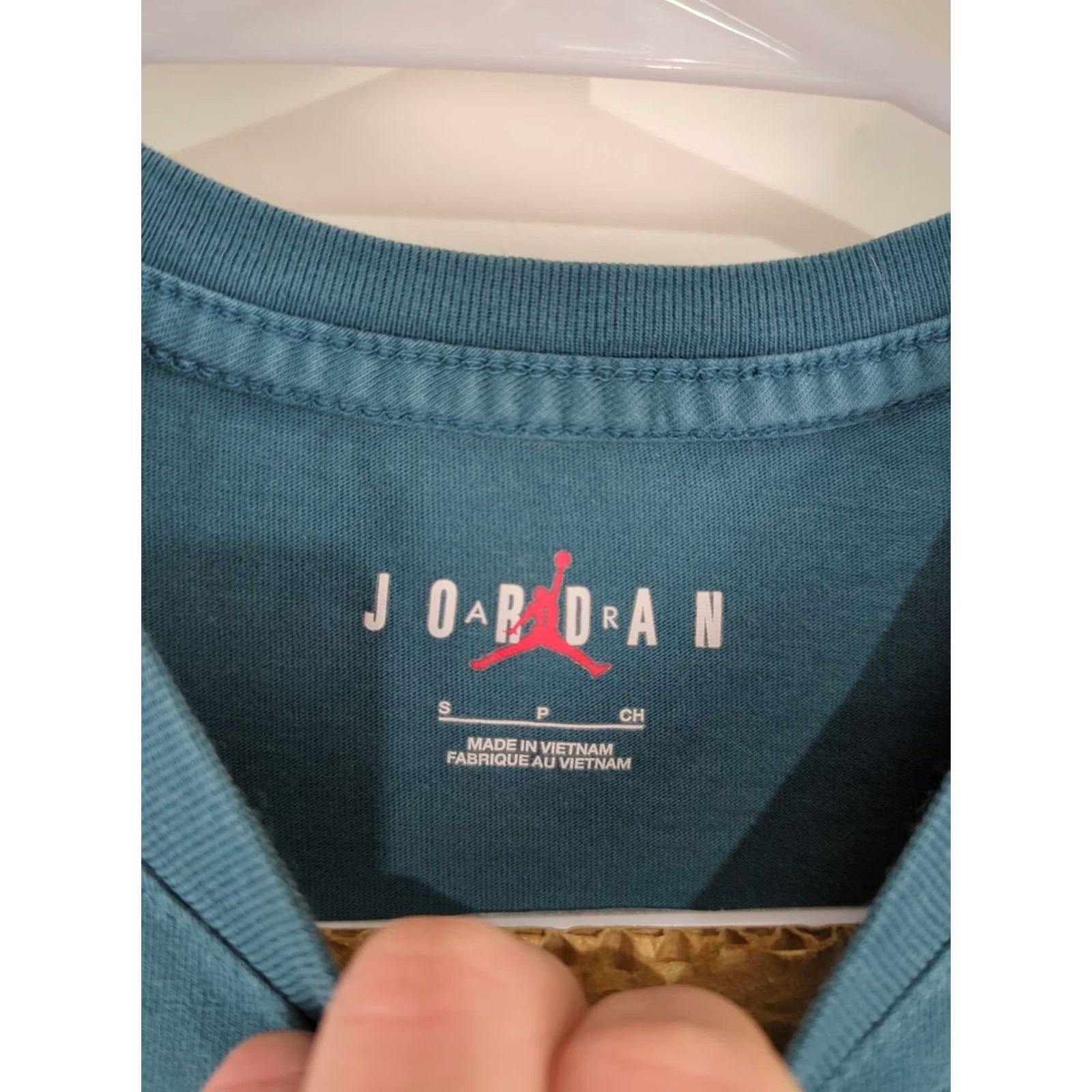 Nike Nike Air Jordan Zion ZW Embroidered Logo T Shirt Mens Small Green Yellow Size US S / EU 44-46 / 1 - 2 Thumbnail