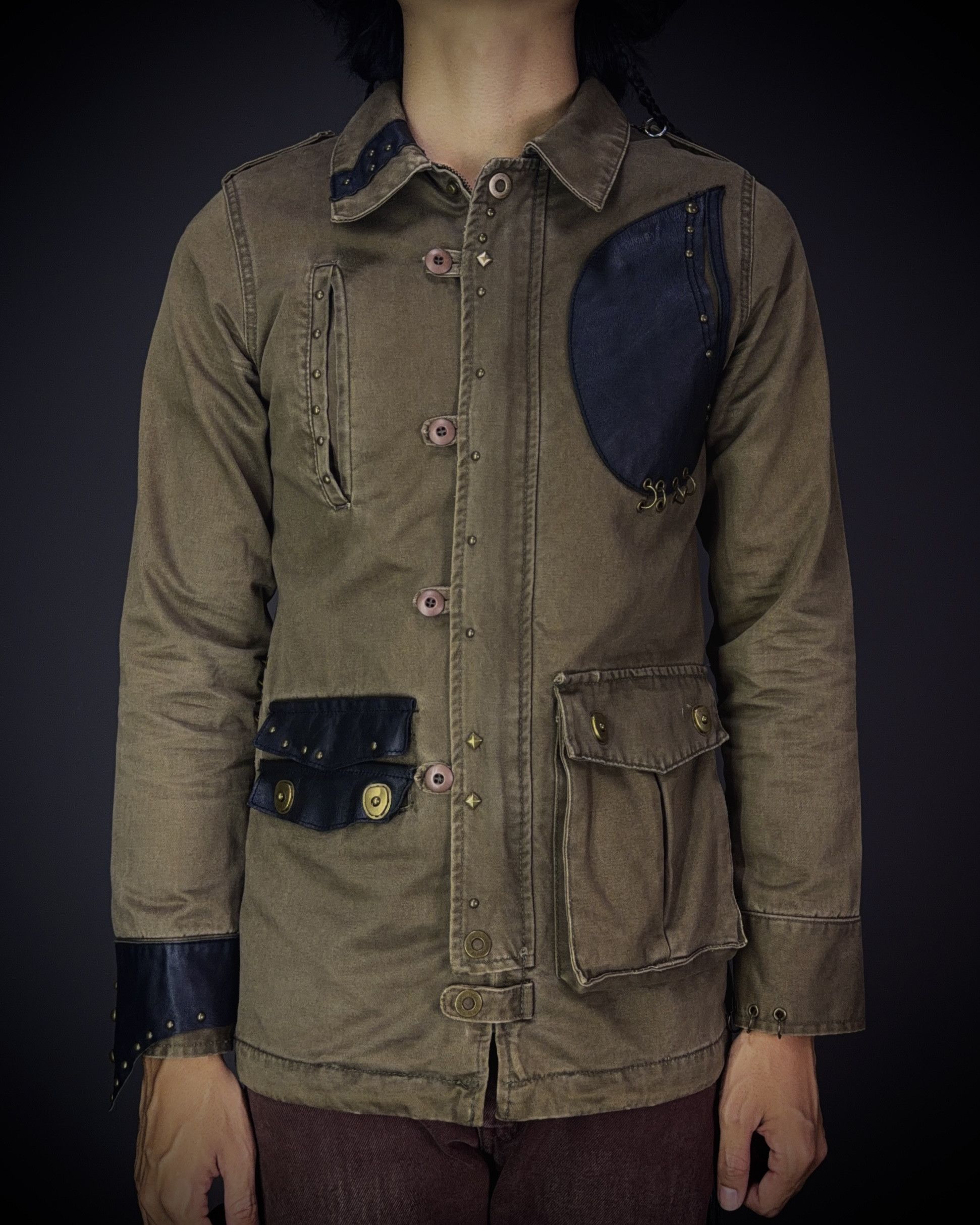 Japanese Brand MIDAS Panelled Utility Jacket Size US S / EU 44-46 / 1 - 1 Thumbnail