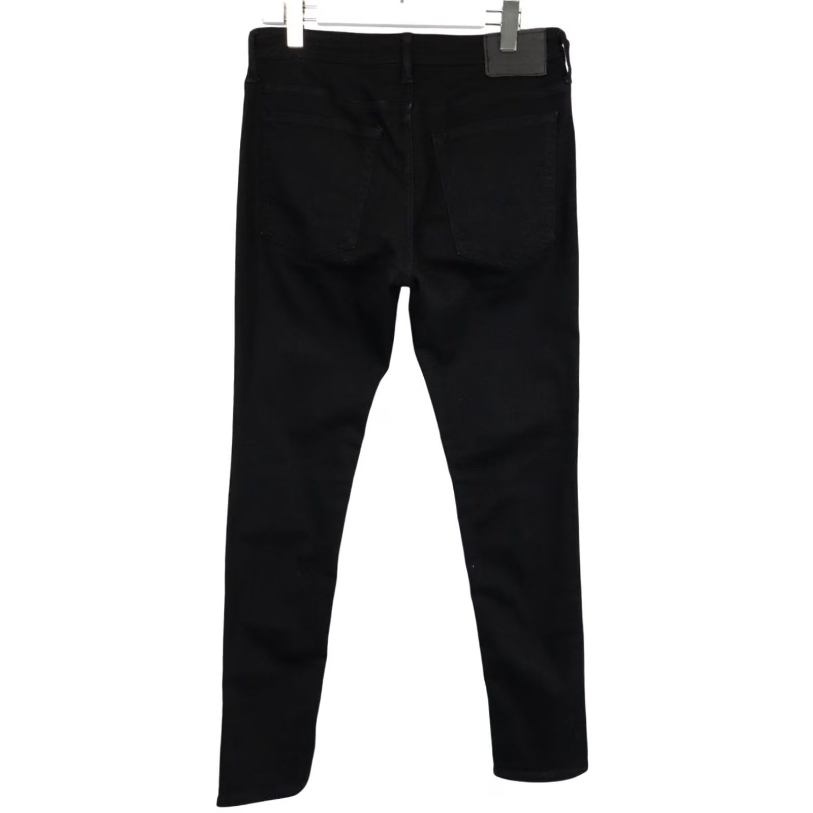 Jack & Jones JACK & JONES Skinny Fit/Liam Jeans Men's W32/L32 Black Denim Zip Fly Stretched Size US 32 / EU 48 - 2 Thumbnail