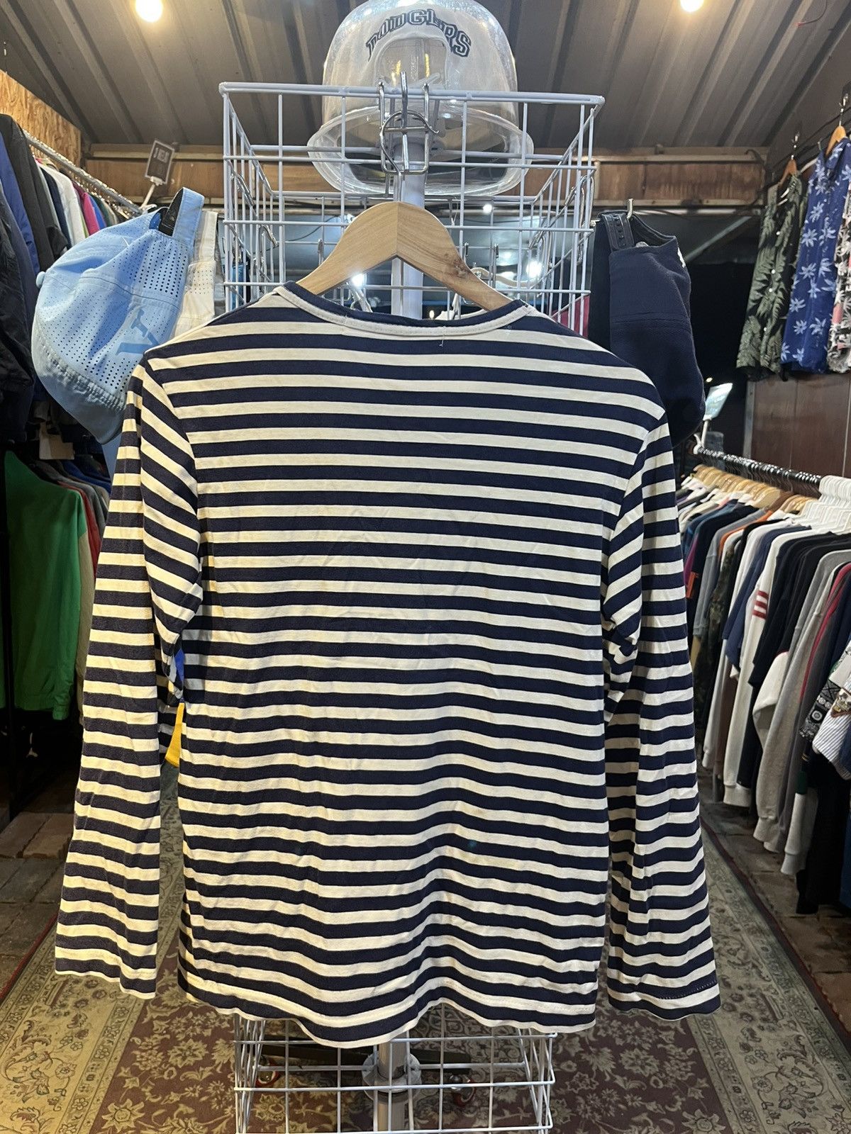 Comme des Garcons Homme Plus Comme des Garçons Play striped long-sleeved t-shirt Size US M / EU 48-50 / 2 - 2 Thumbnail