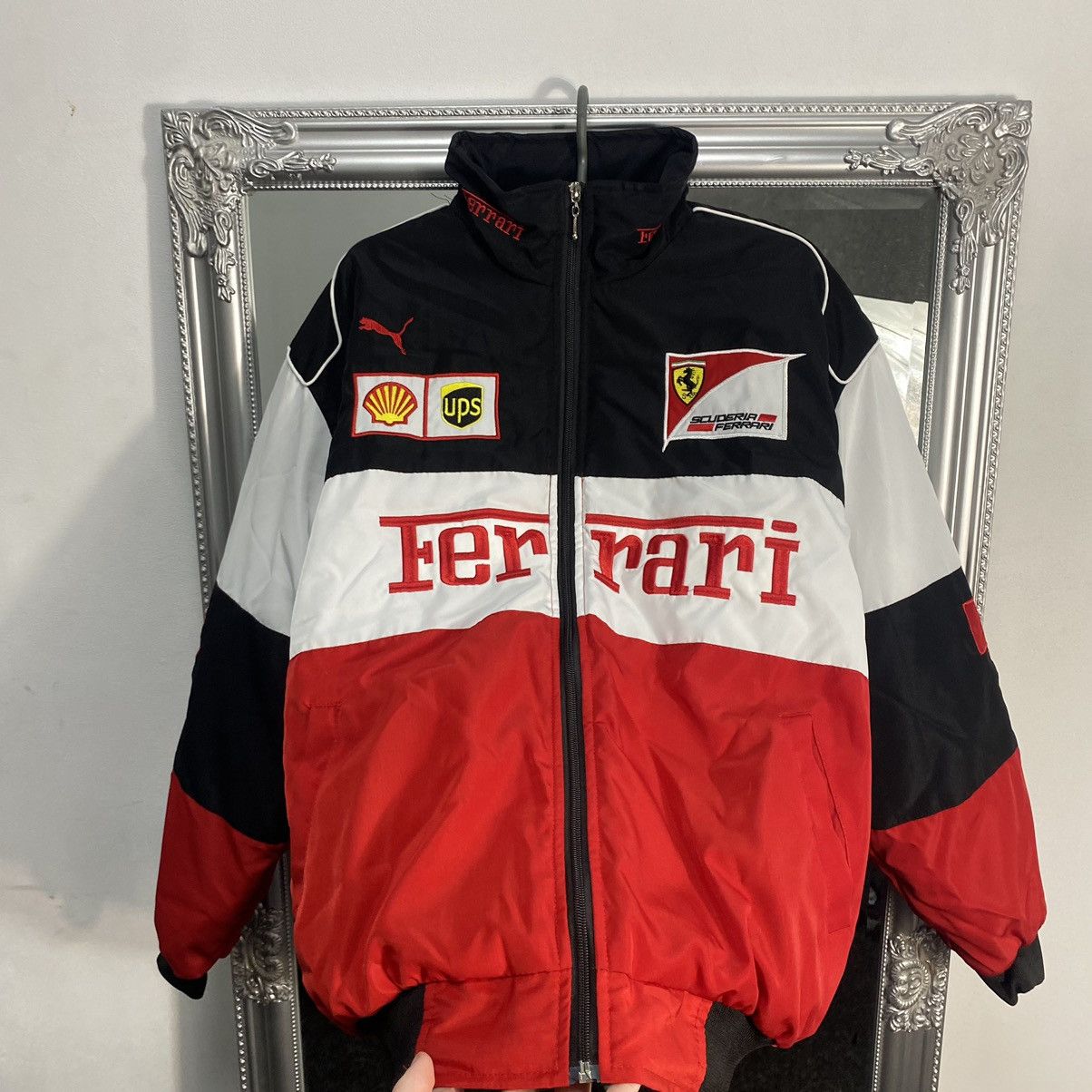 Ferrari Vintage Ferrari Jacket Puma F-1 Size US L / EU 52-54 / 3 - 3 Thumbnail