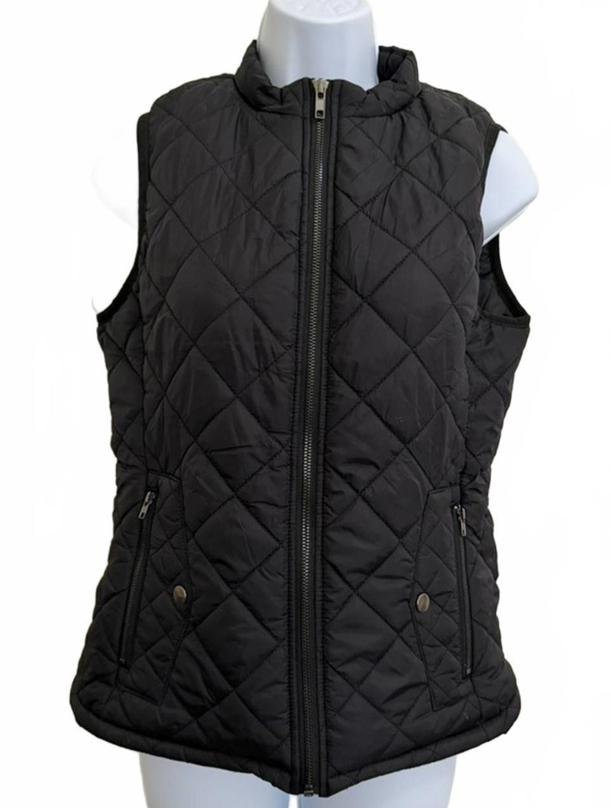 Other FUINLOTH Lightweight Quilted Vest in Black (X-SMALL) Size XS / US 0-2 / IT 36-38 - 1 Thumbnail