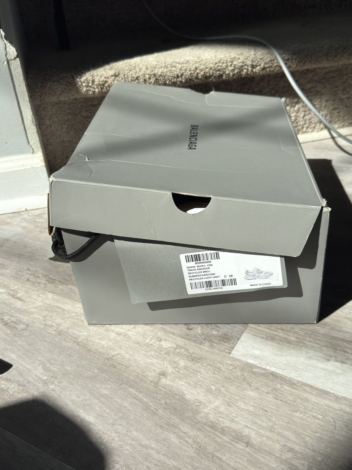 Balenciaga TRIPLE GREY BALENCIAGA TRACK SNEAKER Size US 8 / IT 38 - 9 Thumbnail