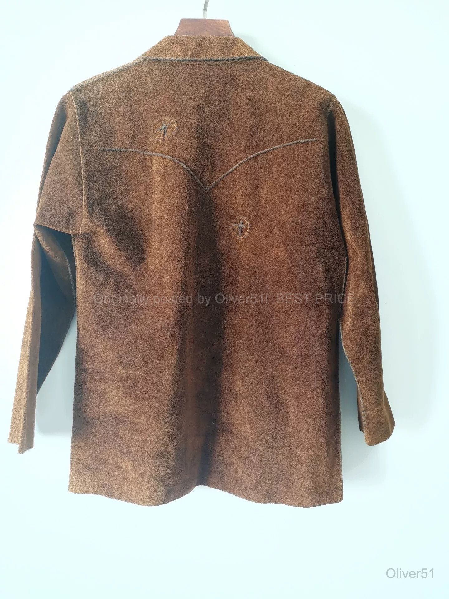 Vintage Sisii Handmade Western Leather Jacket Mexico BFAJNOP444 | Grailed