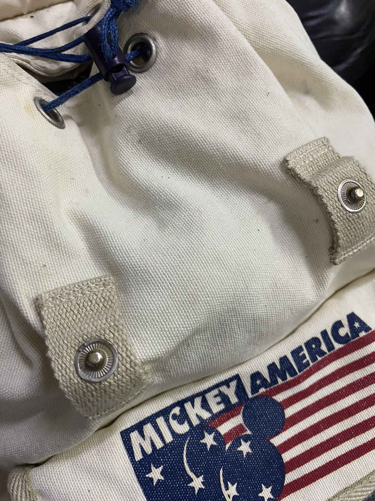 Mickey Mouse × Vintage Vintage Mickey Mouse America 90’s Disney Backpack Size ONE SIZE - 15 Thumbnail