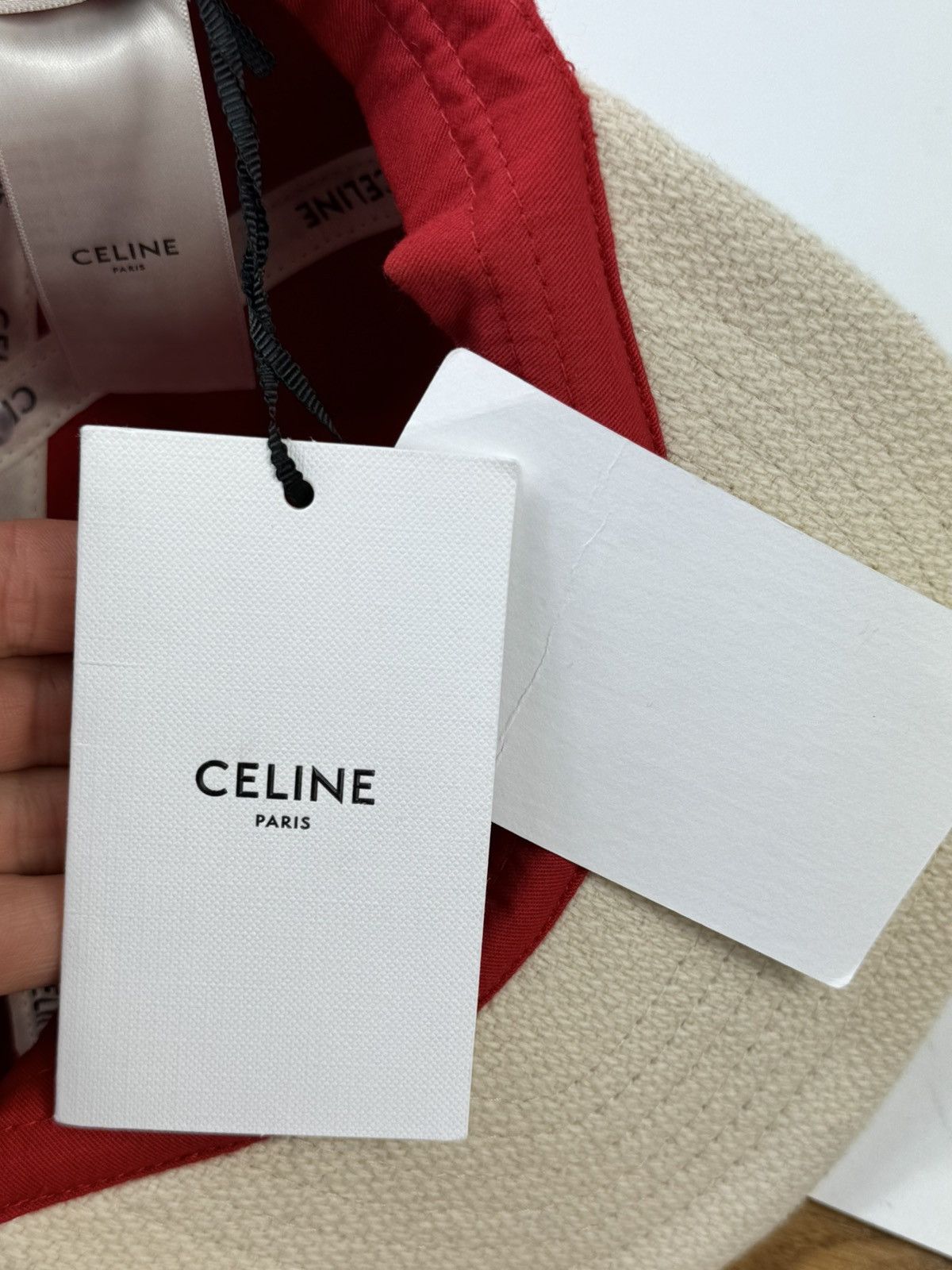 Celine CELINE CEL C BLACK FLAT PEAK CAP SIZE: M Size ONE SIZE - 9 Thumbnail