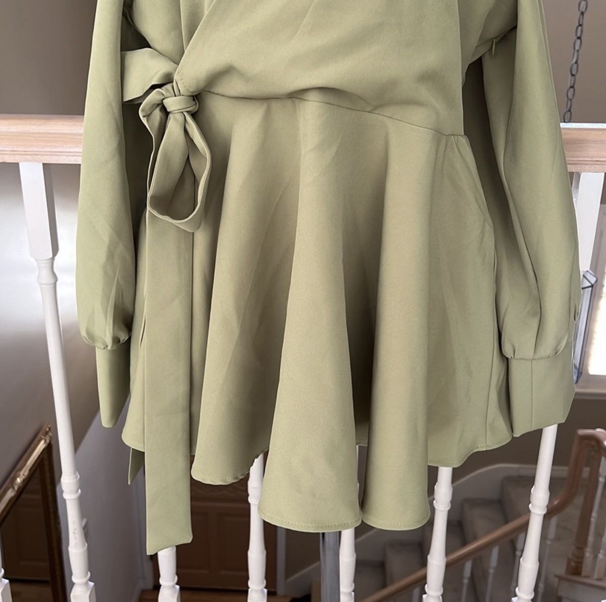 Other Refka Pistachio Green Peplum Blouse Size 12 New With Tags Size XL / US 12-14 / IT 48-50 - 3 Thumbnail