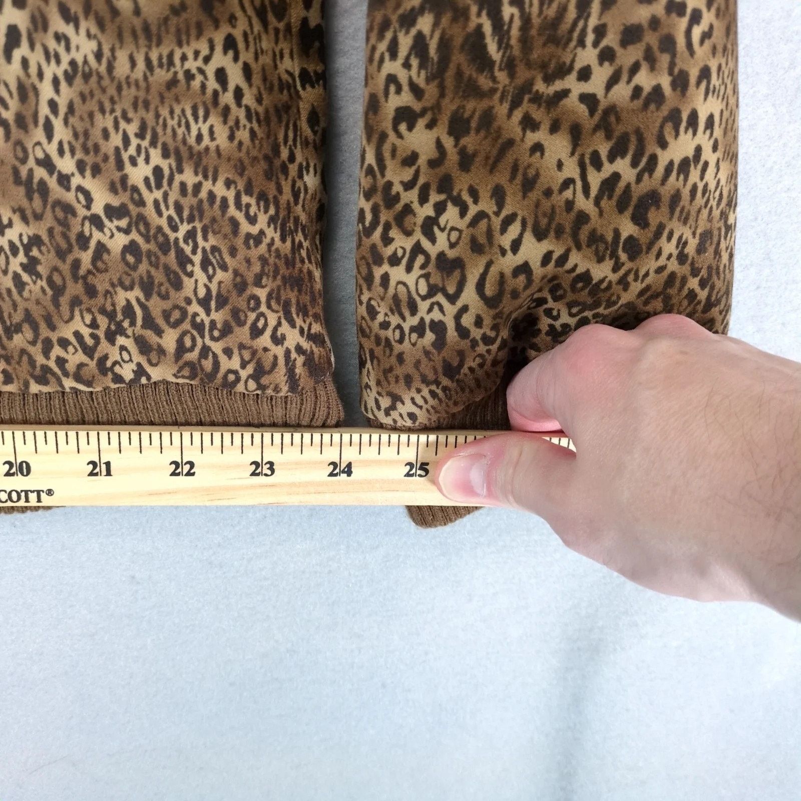 Norton Norton McNaughton Stretch Animal Print Full-Zip Jacket 16W Size XXL / US 16-18 / IT 52-54 - 8 Thumbnail