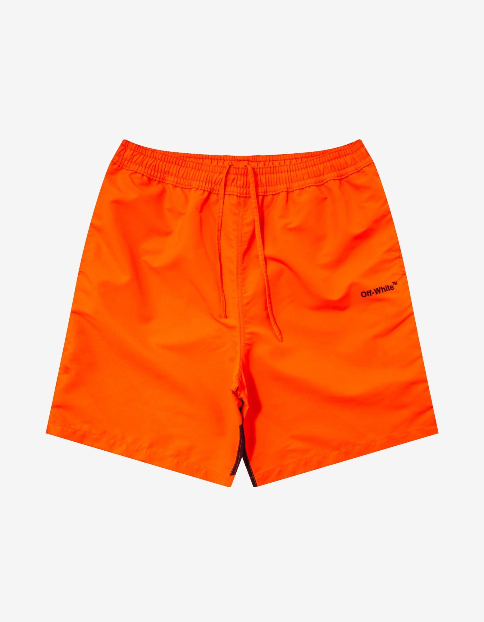 Orange Diag Surfer Swim Shorts SIZE L
