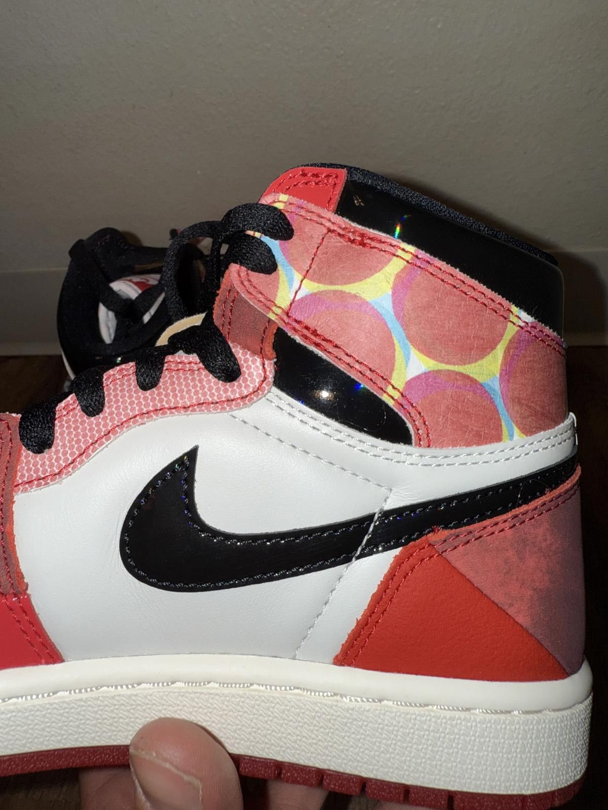 Nike Jordan 1 Retro High OG Spider-Man Across The Spider-Verse (Special Box) F&F Size US 5.5 / EU 38 - 12 Thumbnail