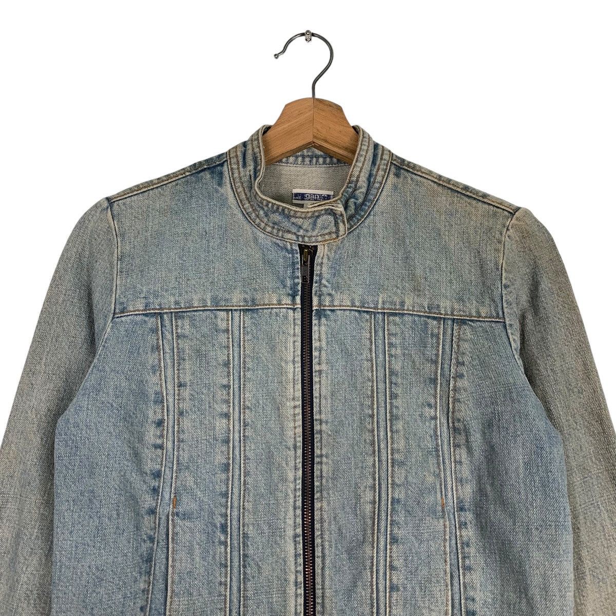 Gap GAP Washed Cropped Denim Jacket #0601-C28 Size S / US 4 / IT 40 - 2 Thumbnail